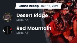 Recap: Desert Ridge  vs. Red Mountain  2021