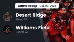 Recap: Desert Ridge  vs. Williams Field  2021