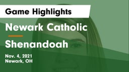 Newark Catholic  vs Shenandoah  Game Highlights - Nov. 4, 2021