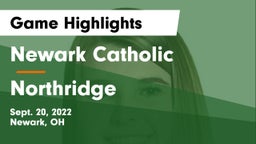 Newark Catholic  vs Northridge  Game Highlights - Sept. 20, 2022