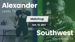 Matchup: Alexander High vs. Southwest  2017