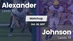 Matchup: Alexander High vs. Johnson  2017
