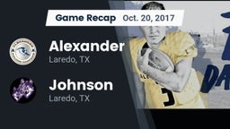 Recap: Alexander  vs. Johnson  2017