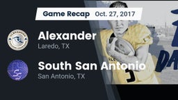 Recap: Alexander  vs. South San Antonio  2017