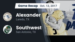 Recap: Alexander  vs. Southwest  2017