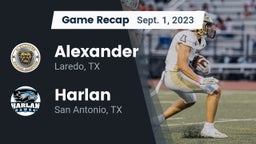 Recap: Alexander  vs. Harlan  2023
