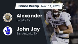Recap: Alexander  vs. John Jay  2023