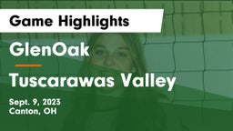 GlenOak  vs Tuscarawas Valley  Game Highlights - Sept. 9, 2023