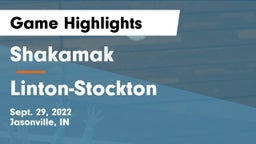 Shakamak  vs Linton-Stockton Game Highlights - Sept. 29, 2022