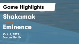 Shakamak  vs Eminence Game Highlights - Oct. 6, 2022