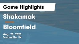 Shakamak  vs Bloomfield  Game Highlights - Aug. 25, 2023