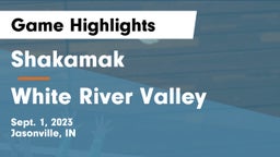 Shakamak  vs White River Valley  Game Highlights - Sept. 1, 2023