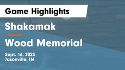 Shakamak  vs Wood Memorial Game Highlights - Sept. 16, 2023
