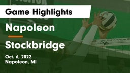 Napoleon  vs Stockbridge  Game Highlights - Oct. 6, 2022