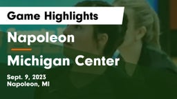 Napoleon  vs Michigan Center  Game Highlights - Sept. 9, 2023