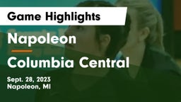 Napoleon  vs Columbia Central  Game Highlights - Sept. 28, 2023