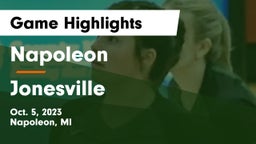 Napoleon  vs Jonesville  Game Highlights - Oct. 5, 2023