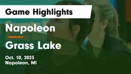 Napoleon  vs Grass Lake  Game Highlights - Oct. 10, 2023
