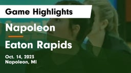 Napoleon  vs Eaton Rapids  Game Highlights - Oct. 14, 2023