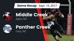 Recap: Middle Creek  vs. Panther Creek  2017