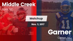 Matchup: Middle Creek High vs. Garner  2017