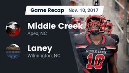 Recap: Middle Creek  vs. Laney  2017