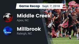 Recap: Middle Creek  vs. Millbrook  2018