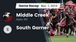 Recap: Middle Creek  vs. South Garner 2019
