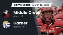 Recap: Middle Creek  vs. Garner  2021