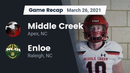 Recap: Middle Creek  vs. Enloe  2021