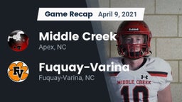 Recap: Middle Creek  vs. Fuquay-Varina  2021