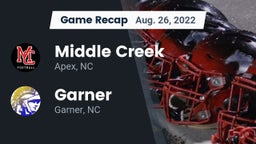 Recap: Middle Creek  vs. Garner  2022