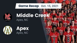 Recap: Middle Creek  vs. Apex  2021