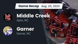 Recap: Middle Creek  vs. Garner  2023