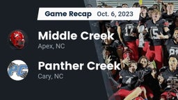 Recap: Middle Creek  vs. Panther Creek  2023