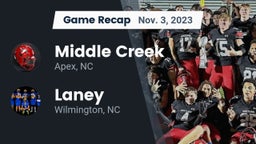 Recap: Middle Creek  vs. Laney  2023