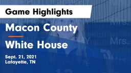 Macon County  vs White House  Game Highlights - Sept. 21, 2021