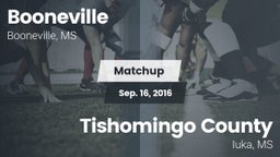Matchup: Booneville vs. Tishomingo County  2016