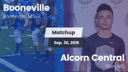 Matchup: Booneville vs. Alcorn Central  2016