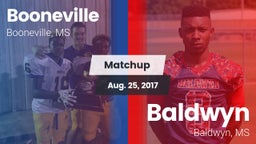 Matchup: Booneville vs. Baldwyn  2017