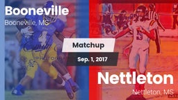 Matchup: Booneville vs. Nettleton  2017