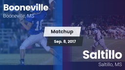Matchup: Booneville vs. Saltillo  2017