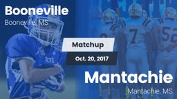 Matchup: Booneville vs. Mantachie  2017