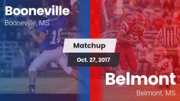 Matchup: Booneville vs. Belmont  2017