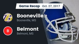 Recap: Booneville  vs. Belmont  2017