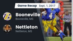 Recap: Booneville  vs. Nettleton  2017