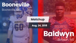 Matchup: Booneville vs. Baldwyn  2018