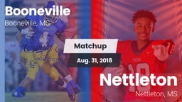 Matchup: Booneville vs. Nettleton  2018