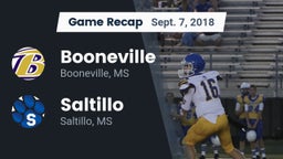 Recap: Booneville  vs. Saltillo  2018