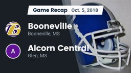 Recap: Booneville  vs. Alcorn Central  2018